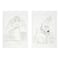 8" x 10" Strength & Temperance Tarot Paint-by-Number Kit by Artist's Loft®